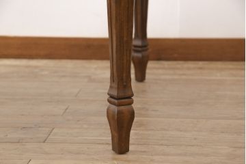 中古　DREXEL HERITAGE(ドレクセルヘリテイジ)　Cameo Classics(キャメオクラシックス)　マホガニー　エレガントな空間を演出するエクステンションテーブル(2人掛けダイニングテーブル、4人掛け、6人掛け)(R-054751)