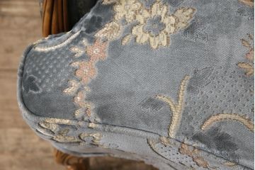 中古　DREXEL HERITAGE(ドレクセルヘリテイジ)　 Upholstery(アップホルスタリー)　エレガントな佇まいのラウンジチェア(定価約59万円)(一人掛けソファ、1P、アームソファ)(R-054755)