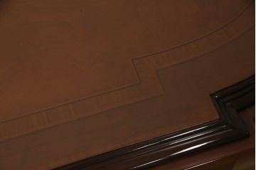中古　美品　スペイン　ウルタド(HURTADO)社製　象嵌入り　高級感溢れる佇まいのサイドボード(定価約40万円)(キャビネット、引き出し、チェスト)(R-054756)