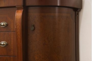 中古　美品　スペイン　ウルタド(HURTADO)社製　象嵌入り　高級感溢れる佇まいのサイドボード(定価約40万円)(キャビネット、引き出し、チェスト)(R-054756)