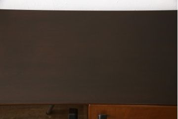 ヴィンテージ家具　ジャパンビンテージ　山品木工　サイドキャビネット(サイドボード、収納棚、本箱、ブックケース)(R-054788)
