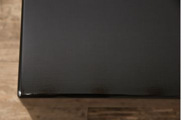 中古　モリシゲ(MORISHIGE/森繁)　直線的なフォルムがモダンな雰囲気を高める座卓(センターテーブル、ローテーブル)(R-054810)