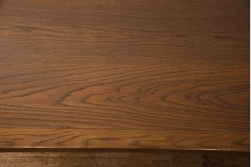 イギリスビンテージ　オーク材　バルボスレッグが存在感を放つ!重厚な佇まいのダイニングテーブル(4人掛け、6人掛け、作業台、ヴィンテージ)(R-054820)
