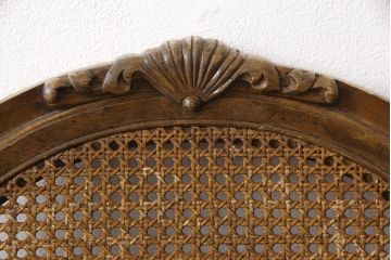 中古　DREXEL HERITAGE(ドレクセルヘリテイジ)　Cameo Classics(キャメオクラシックス)　格調高い雰囲気が魅力のマホガニー製チェア2脚セット(2脚定価 約62万円)(椅子、ダイニングチェア)(R-054838)