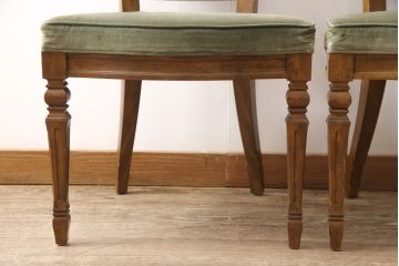 中古　DREXEL HERITAGE(ドレクセルヘリテイジ)　Cameo Classics(キャメオクラシックス)　格調高い雰囲気が魅力のマホガニー製チェア2脚セット(2脚定価 約62万円)(椅子、ダイニングチェア)(R-054838)