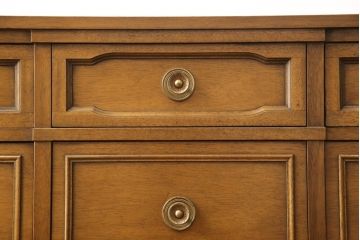 中古　DREXEL HERITAGE(ドレクセルヘリテイジ)　Triune(トライユン)　気品あふれる佇まいが魅力のマホガニー材製サイドボード(定価約70万円)(チェスト、引き出し)(R-054843)