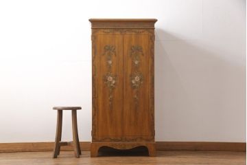 中古　美品　DREXEL HERITAGE(ドレクセルヘリテイジ)　希少!可愛らしいデザインが魅力的なジュエリーケース(サイドチェスト、サイドキャビネット、引き出し)(R-054850)