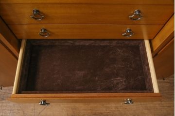 中古　美品　DREXEL HERITAGE(ドレクセルヘリテイジ)　希少!可愛らしいデザインが魅力的なジュエリーケース(サイドチェスト、サイドキャビネット、引き出し)(R-054850)