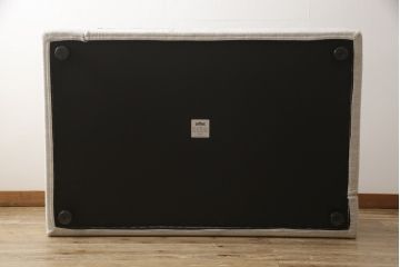 中古　展示品　美品　2019年モデル　arflex(アルフレックス)　SONA(ソーナ)　シンプルモダンなデザインが魅力のクッション付き左アームソファ(2人掛けソファ、二人掛け、2P)(定価約50万円)(R-054851)