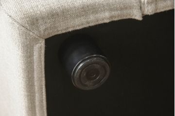 中古　展示品　美品　2019年モデル　arflex(アルフレックス)　SONA(ソーナ)　シンプルモダンなデザインが魅力のクッション付き左アームソファ(2人掛けソファ、二人掛け、2P)(定価約50万円)(R-054851)