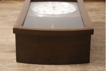 和製ビンテージ　TRADE(S)MARK　精工舎(SEIKOSHA、セイコー)　電池式　どこか懐かしさを感じる掛け時計(柱時計、古時計、ヴィンテージ)(R-054871)