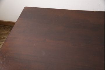 中古　美品　松本民芸家具　LT型食卓　洗練されたモダンな佇まいが魅力のダイニングテーブル(定価約54万円)(6人掛け、食卓)(R-054874)
