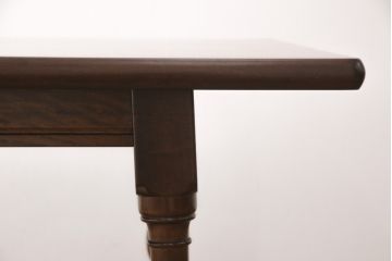 中古　美品　松本民芸家具　LT型食卓　洗練されたモダンな佇まいが魅力のダイニングテーブル(定価約54万円)(6人掛け、食卓)(R-054874)