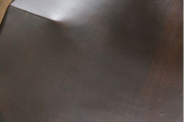 中古　美品　松本民芸家具　#91型　落ち着きのある大人カフェ風インテリアが叶うキャプテンチェア(アームチェア、板座チェア、椅子、ダイニングチェア)(R-054878)