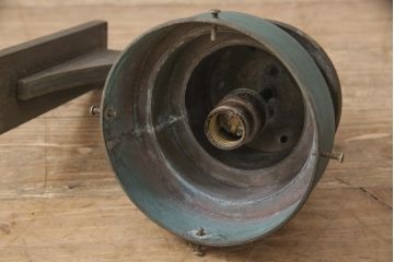 アンティーク照明　昭和初期　激レア!吊り下げているような珍しいデザインが魅力のウォールランプ(壁掛け照明、壁付け照明)(R-054884)