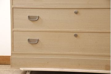 中古　美品　金具が繊細で上品な雰囲気を醸し出す加茂総桐箪笥(並厚、総桐たんす、桐タンス、着物箪笥、衣装タンス)(R-054912)