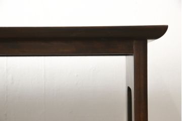 中古　松本民芸家具　上質な和の空間づくりに取り入れたい221型杉柾張茶タンス(定価約28万円)(茶棚、茶箪笥、飾り棚、収納棚)(R-054942)