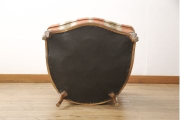 中古　展示品　超美品　DREXEL HERITAGE(ドレクセルヘリテイジ)　 Upholstery(アップホルスタリー)　エレガントな佇まいの1人掛けソファ(一人掛けソファ、1P、アームソファ、ラウンジチェア)(定価約59万円)(R-054953)