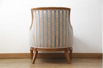 中古　美品　DREXEL HERITAGE(ドレクセルヘリテイジ)　Upholstery(アップホルスタリー)　ワンランク上の上質なお部屋作りにぴったりの1人掛けソファ(アームチェア、一人掛けソファ)(R-054979)