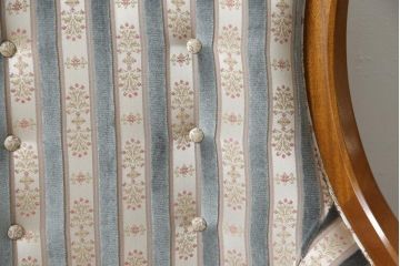 中古　美品　DREXEL HERITAGE(ドレクセルヘリテイジ)　Upholstery(アップホルスタリー)　ワンランク上の上質なお部屋作りにぴったりの1人掛けソファ(アームチェア、一人掛けソファ)(R-054980)