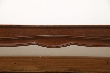 中古　美品　DREXEL HERITAGE(ドレクセルヘリテイジ)　Touraine(ツーレイン)　猫脚のデザインがアクセントのベッドフレーム(ダブル)(R-054984)
