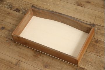 和製ビンテージ　細部まで施された細やかな彫刻が目を引くドレッサー(鏡台、ヴィンテージ)(R-054993)