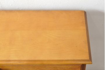 中古　美品　横浜クラシック家具　ダニエル(Daniel)　アーリーアメリカン　気品漂うライティングビューロー(ワークデスク、机、在宅ワーク、在宅用チェスト)(R-055011)