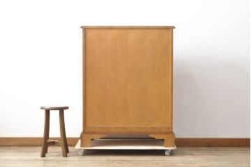 中古　美品　横浜クラシック家具　ダニエル(Daniel)　アーリーアメリカン　気品漂うライティングビューロー(ワークデスク、机、在宅ワーク、在宅用チェスト)(R-055011)