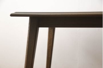 和製ビンテージ　神戸洋家具　永田良介商店　スタイリッシュなデザインが魅力のダイニングテーブル(サイドテーブル、ヴィンテージ)(R-055030)
