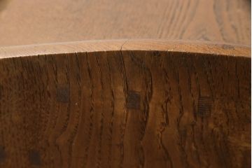 和製アンティーク　栗材　和の雰囲気を盛り立てる文机(ローテーブル、ワークデスク、在宅ワーク、在宅用)(R-055039)