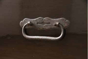 和製アンティーク　大正時代　和の趣を感じる重ね庄内箪笥・下段(引き出し、チェスト、和箪笥、収納箪笥)(R-055066)