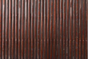 和製アンティーク　漆のきれいな総ケヤキ格子蔵戸1枚(玄関戸、引き戸、建具)(R-055069)
