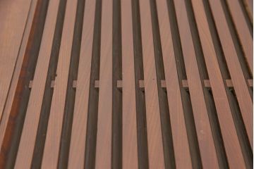 アンティーク建具　最高級　総ケヤキ材(欅材)　変わり型　凝ったつくりが魅力の格子戸2枚セット(引き戸)(R-055070)