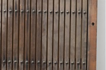 アンティーク建具　小さな格子戸1枚(引き戸、建具)(R-055073)