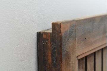 アンティーク建具　小さな格子戸1枚(引き戸、建具)(R-055073)