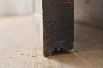 アンティーク建具　小さな格子戸1枚(引き戸、建具)(R-055073)