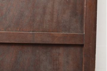 アンティーク建具　ケヤキ材　一枚板の小さな板戸1枚(引き戸、建具)(R-055074)