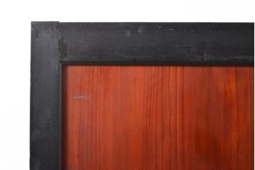 和製アンティーク　古民家風インテリアにおすすめの帯戸2枚セット(板戸、引き戸、建具)(R-055078)