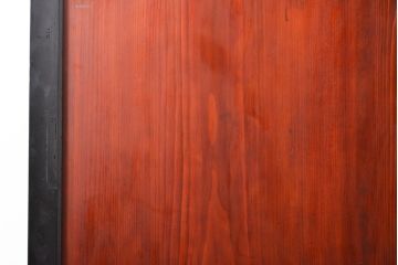 和製アンティーク　古民家風インテリアにおすすめの帯戸2枚セット(板戸、引き戸、建具)(R-055078)