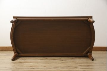 中古　超美品　DREXEL HERITAGE(ドレクセルヘリテイジ)　エレガントな佇まいが目を引くセンターテーブル(ローテーブル、リビングテーブル)(R-055092)
