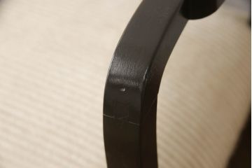 和製アンティーク　レトロモダンな雰囲気を醸し出す2人掛けベンチ(2人掛けソファ、二人掛け)(R-055095)
