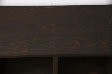 ラフジュ工房オリジナル　学校のロッカーを思い出す、どこか懐かしいマス目棚(ロッカー、収納棚、本棚、飾り棚、オープンラック)(R-055097)