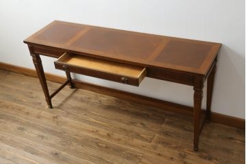 中古　DREXEL HERITAGE(ドレクセルヘリテイジ)　格調高いデザインが魅力的なコンソールテーブル(サイドテーブル、作業台)(R-055098)