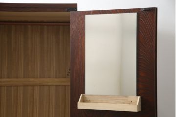 中古　岩谷堂箪笥　迫力ある木目と深みのある色合いが目を引く箪笥ワードローブ(洋服タンス、収納棚)(R-055115)