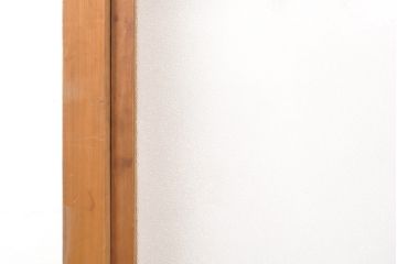和製ビンテージ　繊細な組子が上品な印象の組子入りガラス戸2枚セット(引き戸、建具、ヴィンテージ)(R-055116)