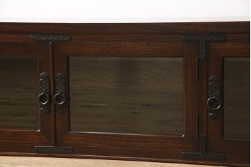 中古　美品　岩谷堂箪笥　和モダンスタイルの空間づくりに活躍するテレビボード(テレビ台、AVボード、リビングボード、収納棚、キャビネット、ローボード)(R-055129)