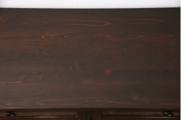 中古　美品　岩谷堂箪笥　和の趣あふれるテレビボード(テレビ台、AVボード、リビングボード、収納棚、ローボード、引き出し、ローチェスト)(R-055131)