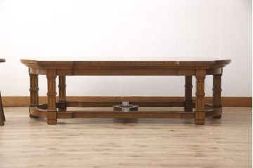 中古　美品　DREXEL HERITAGE(ドレクセルヘリテイジ)　FRANCESCA(フランチェスカ)シリーズ　格調高いデザインが魅力的なセンターテーブル(定価約56万円)(カクテルテーブル、ローテーブル)(R-055145)