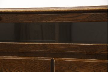 中古　美品　秋山木工(職人堅木)　上品なデザインの取っ手が魅力的なテレビ台(テレビボード、リビングボード、サイドボード、ローボード)(R-055160)
