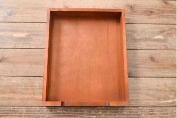 中古　北海道民芸家具　落ち着いた深みのある色合いが美しいサイドボード(キャビネット、戸棚、収納棚)(R-055199)